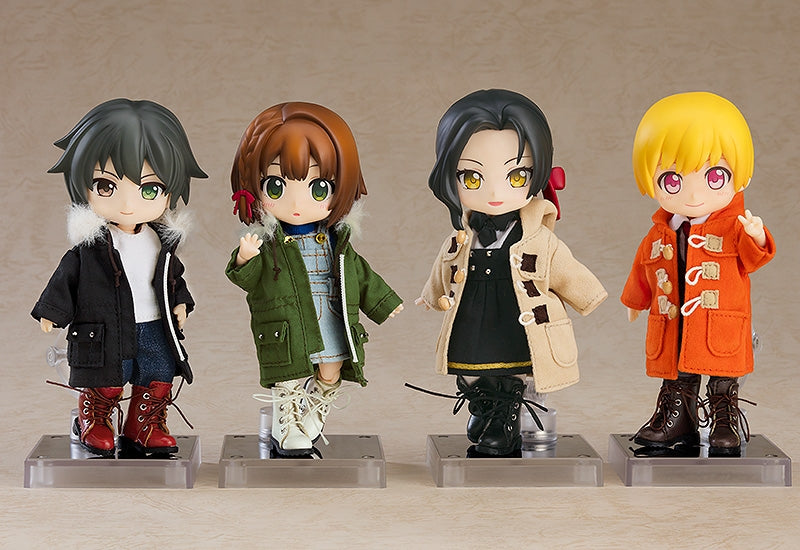 ねんどろいどどーる あったかセット ブーツ&ダッフルコート(ベージュ)