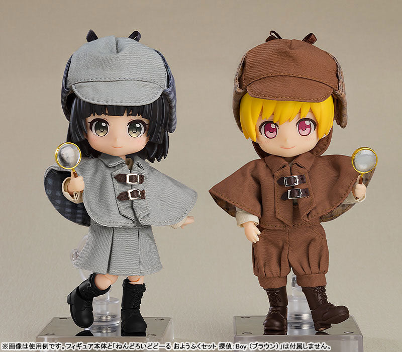 ねんどろいどどーる おようふくセット 探偵：Girl(グレー)
