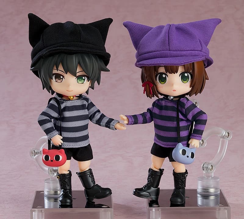 ねんどろいどどーる おようふくセット にゃんこーで(グレー)