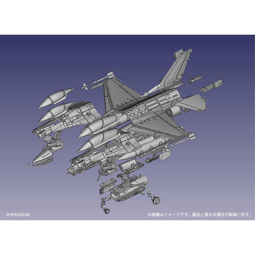 1/144 F-16J プラスチックモデルキット