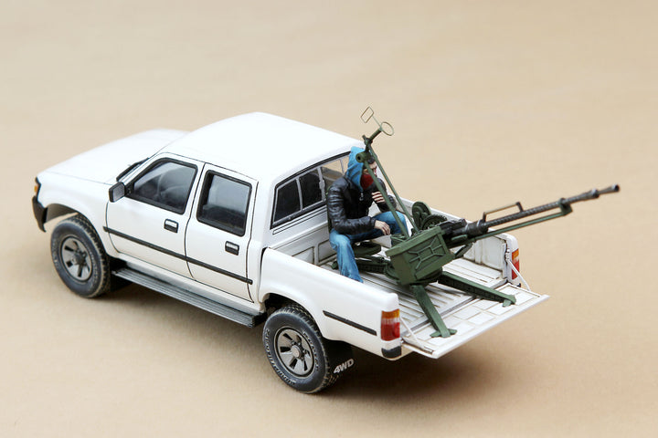 MENG MODEL(モンモデル)VS-001 1/35 ピックアップ、ZPU-1搭載(プラモデル)