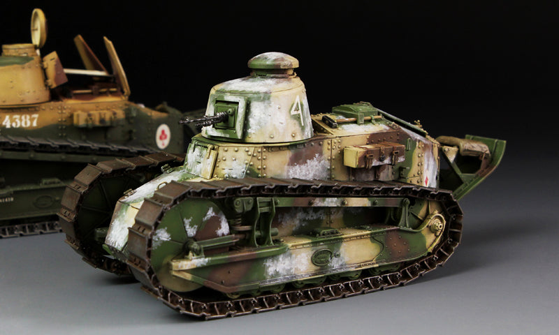 1/35 TS-008 フランス軽戦車 FT-17 (鋳造砲塔)