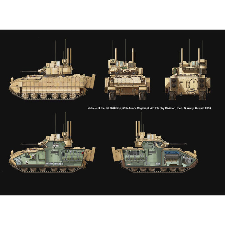 1/35 SS-004 アメリカM2A3ブラッドレーBUSK III 歩兵戦闘車