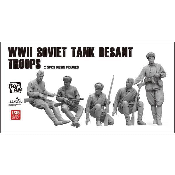 【決算セール対象！】 1/35 WW ソビエト タンク デサント トループス