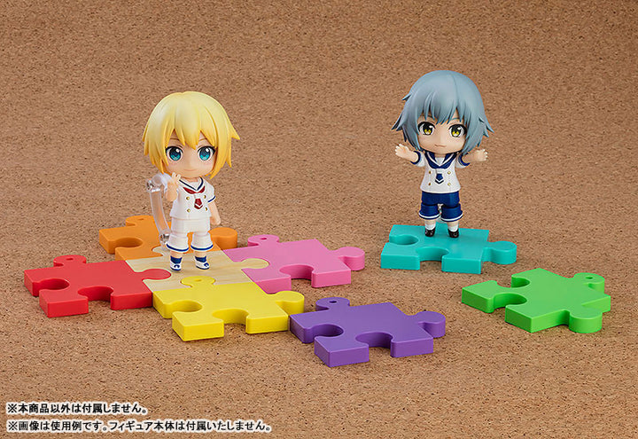 ねんどろいどもあ パズル台座(おれんじ)