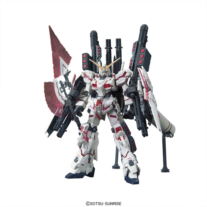 HGUC フルアーマー・ユニコーンガンダム(デストロイモード/レッドカラーVer.) 1/144スケール