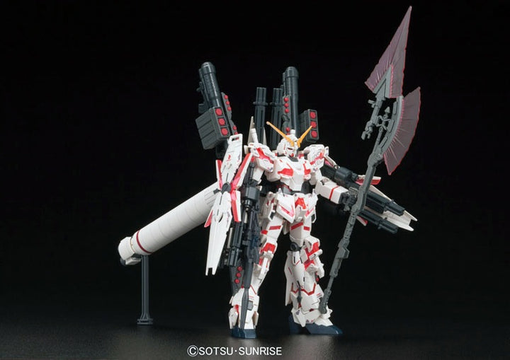 HGUC フルアーマー・ユニコーンガンダム(デストロイモード/レッドカラーVer.) 1/144スケール